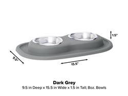WeatherTech Double Low Pet Feeding System DL0801DG