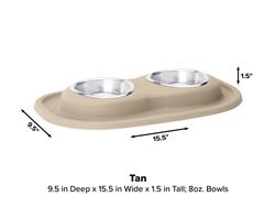 WeatherTech Double Low Pet Feeding System DL0801TN