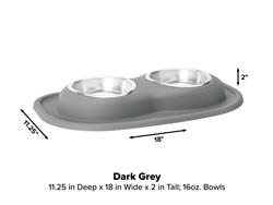 WeatherTech Double Low Pet Feeding System DL1602DG