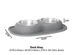 WeatherTech Double Low Pet Feeding System DL3203DG
