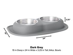 WeatherTech Double Low Pet Feeding System DL6403DG