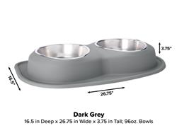 WeatherTech Double Low Pet Feeding System DL9603DG