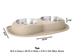 WeatherTech Double Low Pet Feeding System DL9603TN