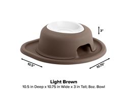 WeatherTech Single High Pet Feeding System PSH0803LBLB