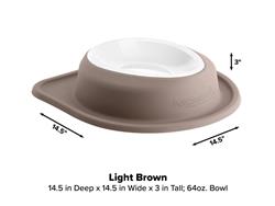 WeatherTech Single Low Pet Feeding System PSL6403LB