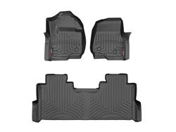 WeatherTech DigitalFit FloorLiners for 2017-2024 F-250 SUPER DUTY, F-350 SUPER DUTY, 2017-2020 F-450 SUPER DUTY - 4410511V-4410123