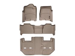 WeatherTech DigitalFit FloorLiners for 2011-2014 SUBURBAN 1500, YUKON XL 1500 - 45066-1-2-452354
