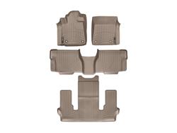 WeatherTech DigitalFit FloorLiners for 2012-2022 SEQUOIA - 454081-45093-4-5