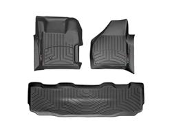 WeatherTech DigitalFit FloorLiners for 2008-2010 F-250 SUPER DUTY, F-350 SUPER DUTY, F-450 SUPER DUTY - 441261-440022
