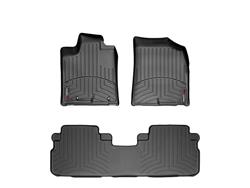 WeatherTech DigitalFit FloorLiners for 2008-2013 HIGHLANDER - 441311-441152