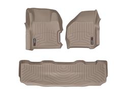 WeatherTech DigitalFit FloorLiners for 1999-2007 F-250 SUPER DUTY, F-350 SUPER DUTY - 451251-450022