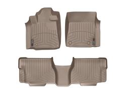 WeatherTech DigitalFit FloorLiners for 2008-2011 SEQUOIA - 452771-450934