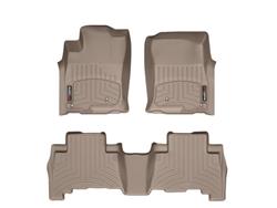 WeatherTech DigitalFit FloorLiners for 2010-2012 4RUNNER, 2010-2013 GX460 - 453611-452862