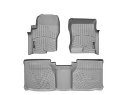 WeatherTech DigitalFit FloorLiners for 2009-2012 EQUATOR, 2009-2021 FRONTIER - 461761-460472