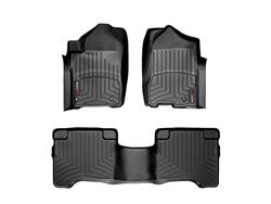 WeatherTech DigitalFit FloorLiners for 2008-2015 ARMADA, 2008-2010 QX56 - 442091-440194