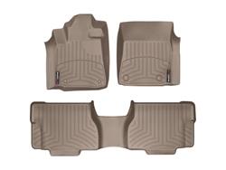 WeatherTech DigitalFit FloorLiners for 2008-2011 SEQUOIA - 452771-450937