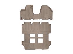 WeatherTech DigitalFit FloorLiners for 2011-2017 ODYSSEY - 453471-453412