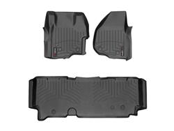 WeatherTech DigitalFit FloorLiners for 2011-2016 F-250 SUPER DUTY, F-350 SUPER DUTY - 444261V-443053V