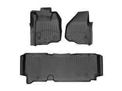 WeatherTech DigitalFit FloorLiners for 2012-2016 F-250 SUPER DUTY, F-350 SUPER DUTY - 449601V-443053V