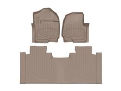 WeatherTech FloorLiner HP Floor Mats for 2017-2022 F-250 SUPER DUTY, F-350 SUPER DUTY - 4510121IM-456973IM