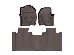 WeatherTech FloorLiner HP Floor Mats for 2017-2024 F-250 SUPER DUTY, F-350 SUPER DUTY - 4710121IM-476973IM