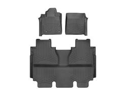 WeatherTech FloorLiner HP Floor Mats for 2014-2021 TUNDRA - 444081IM-440938IM