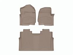 WeatherTech FloorLiner HP Floor Mats for 2017-2024 F-250 SUPER DUTY, F-350 SUPER DUTY - 4510121IM-456974IM