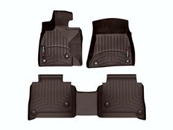 WeatherTech DigitalFit FloorLiners for 2018-2024 LS500, LS500H - 4713951-4714552