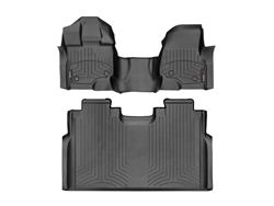 WeatherTech DigitalFit FloorLiners for 2015-2024 F-150 - 447931V-446974