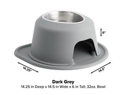 WeatherTech Single High Pet Feeding System SH3206DGDG