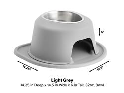 WeatherTech Single High Pet Feeding System SH3206LGLG