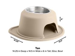 WeatherTech Single High Pet Feeding System SH3206TNTN