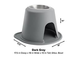 WeatherTech Single High Pet Feeding System SH6410DGDG