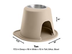 WeatherTech Single High Pet Feeding System SH6410TNTN