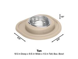 WeatherTech Single Low Pet Feeding System SL0801TN