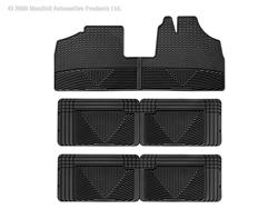 WeatherTech All-Weather Floor Mats for 1999-2004 ODYSSEY - W28-W25-W25
