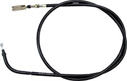 Motion Pro Standard Black Vinyl Brake Cables for 2004-2007 LT-F500F VINSON 500 4X4 - 04-0313