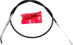 Motion Pro Standard Black Vinyl Throttle Cables for 1986-1987 XLH1100, XLH883DLX SPORTSTER 883 DELUXE, 1987 XLH883HUG SPORTSTER 883 HUGGER - 06-0090