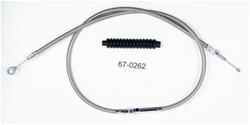 Motion Pro Armor Coat Braided Stainless Steel Clutch Cables 67-0262