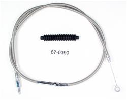 Motion Pro Armor Coat Braided Stainless Steel LW Clutch Cables 67-0390