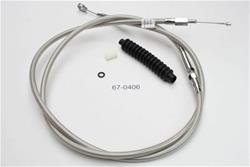 Motion Pro Armor Coat Braided Stainless Steel LW Clutch Cables 67-0406