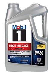 5W30 Mobil 1 High Mileage Motor Oil 120769