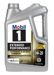 0W20 Mobil 1 Extended Performance Motor Oil 120903