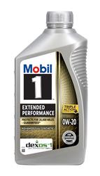 0W20 Mobil 1 Extended Performance Motor Oil 120926