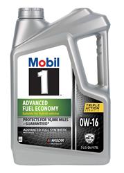 0w16 Mobil 1 Advanced Fuel Economy Motor Oil 124322