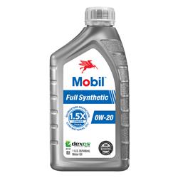 0W20 Mobil Full Synthetic Motor Oil 125197-1