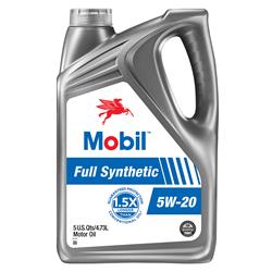 5W20 Mobil Full Synthetic Motor Oil 125199