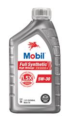 Mobil Full Synthetic High Mileage Motor Oil