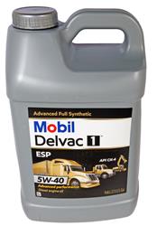 5W40 Mobil Delvac 1 ESP Motor Oil 125419-1