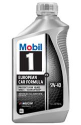 5W40 Mobil 1 FS European Car Formula Motor Oil 126231